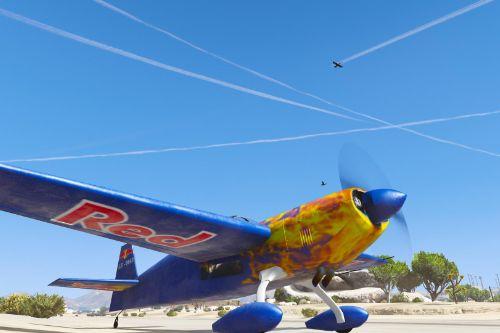 Stunt Plane - Red Bull, Sprite, Monster (Skin)